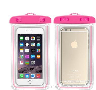 Summer Luminous Waterproof Pouch Swimming Gadget