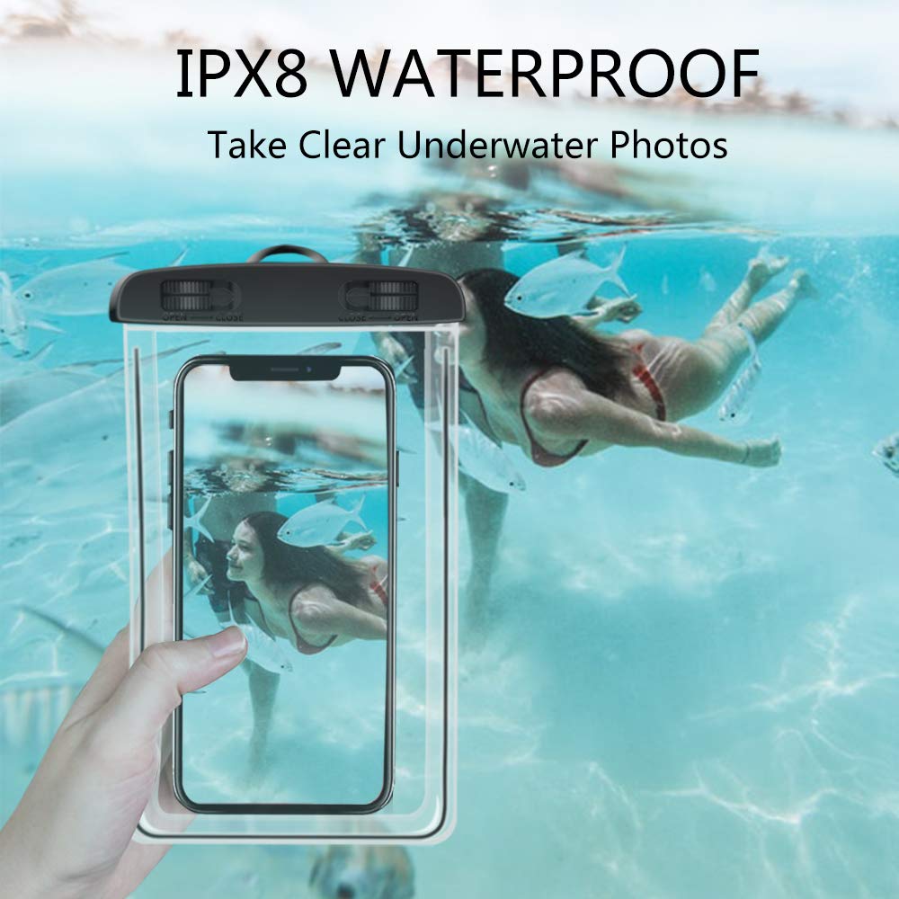 Summer Luminous Waterproof Pouch Swimming Gadget