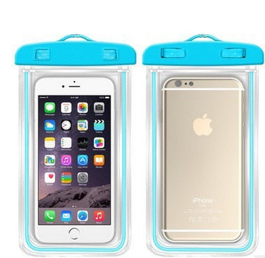 Summer Luminous Waterproof Pouch Swimming Gadget