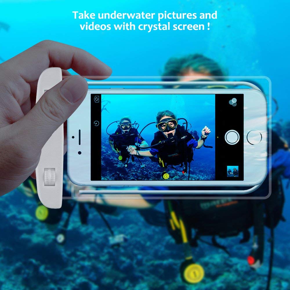 Summer Luminous Waterproof Pouch Swimming Gadget